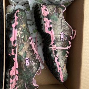 Camo tennis shoes  from real tree girl.